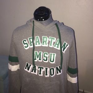 PINK Spartans MSU Hoodie, Women’s Medium!